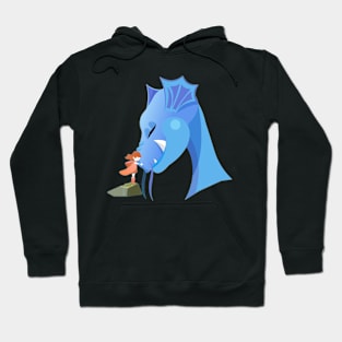 Dragon and girl Hoodie